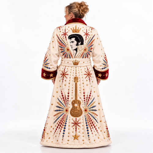 Cozy Elvis Heated Robe