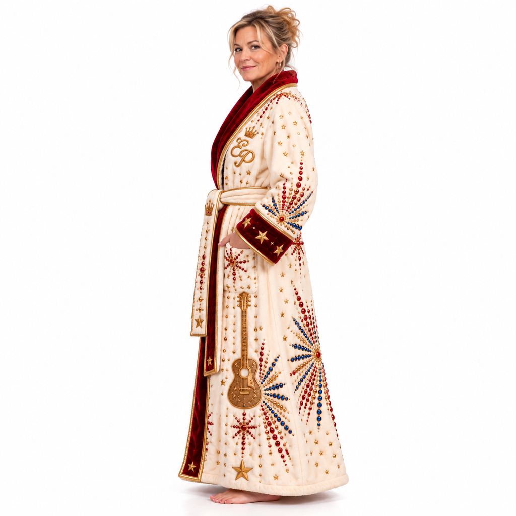 Cozy Elvis Heated Robe