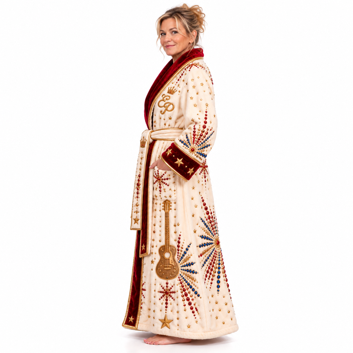 Cozy Elvis Heated Robe